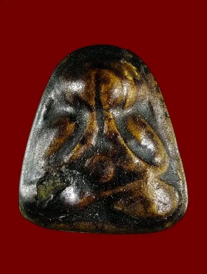 พระปิดตาพ่อปาน วัดเครือวัลน์ ชลบุรีปี2484-2517เนื้อผงจุ่มรัก สวยสมบูรณ์ คมชัดลึก แท้คับ