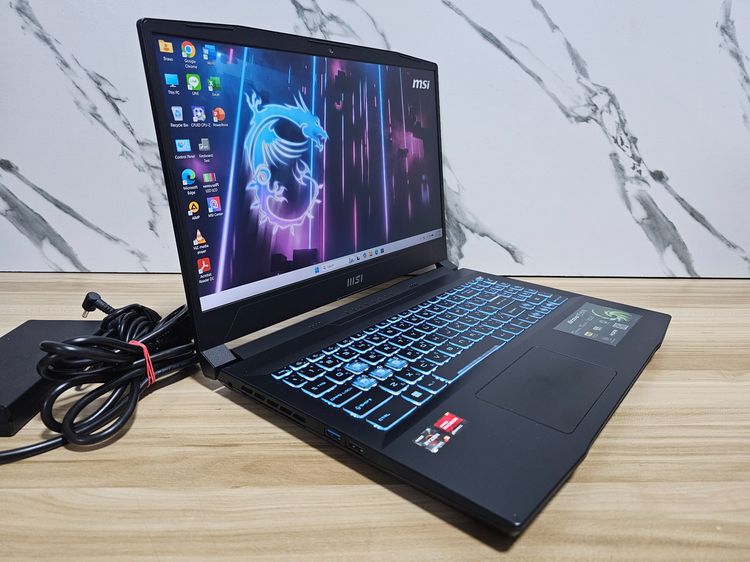 MSI Bravo Ryzen5 7535H Ram8ddr5 SSD512 15.6" FHD IPS 144Hz  รูปที่ 4