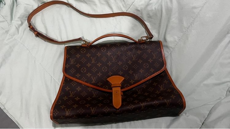 Vintage monogram beverly GM bag  16 นิ้ว  รูปที่ 5