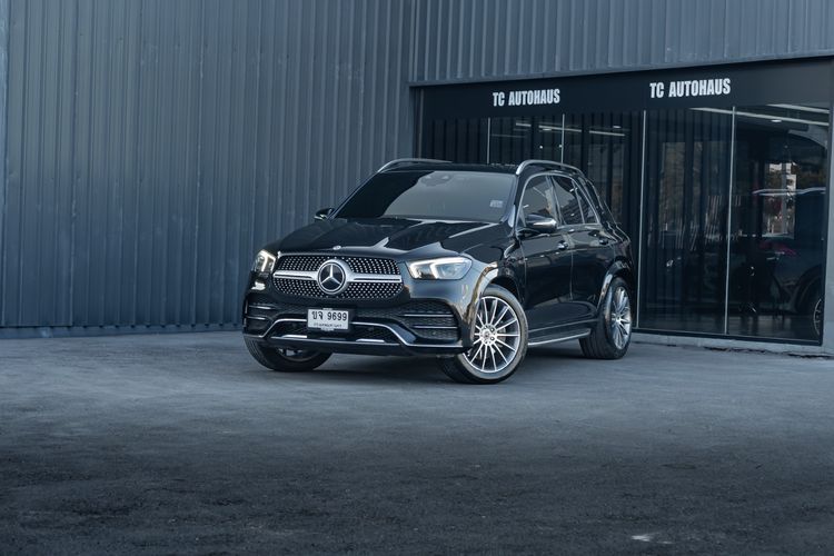 Mercedes-Benz GLE-Class 2020 GLE300 Utility-car ดีเซล ไม่ติดแก๊ส เกียร์อัตโนมัติ ดำ รูปที่ 3