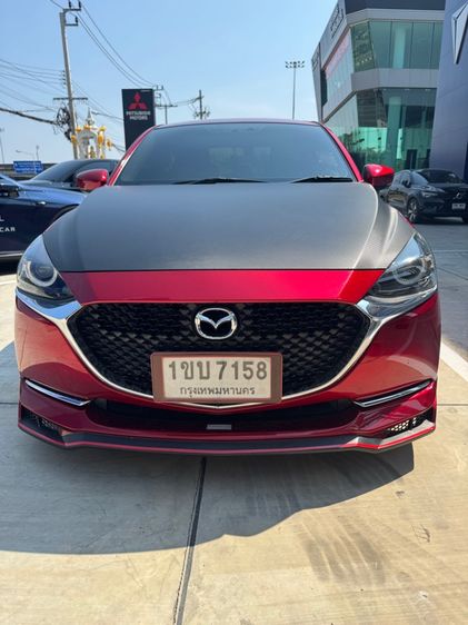 รถ Mazda Mazda 2 1.3 Skyactiv-G S Leather Sedan สี แดง