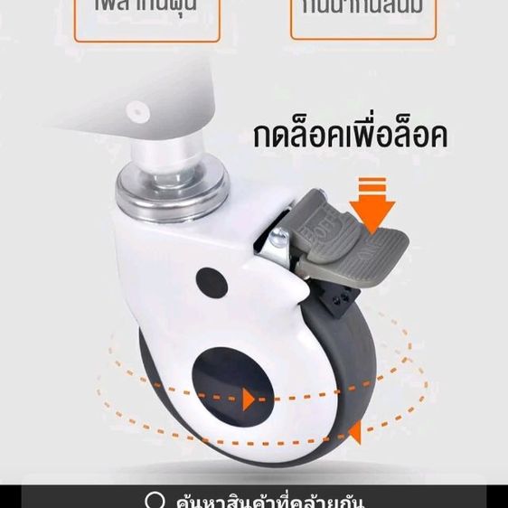 เก้าอี้อาบน้ำและขับถ่ายในตัว พับ รูปที่ 3