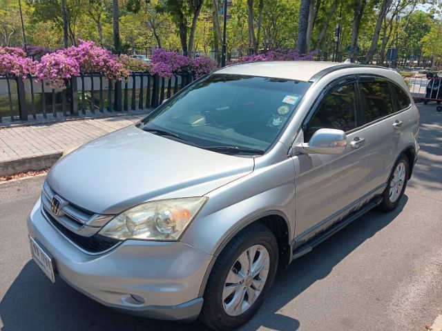 Honda CR-V 2010 2.0 E 4WD Utility-car เบนซิน LPG เกียร์อัตโนมัติ บรอนซ์เงิน รูปที่ 4