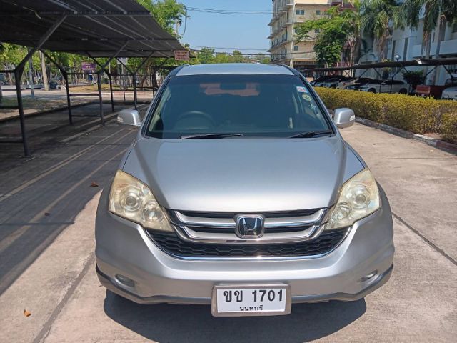 Honda CR-V 2010 2.0 E 4WD Utility-car เบนซิน LPG เกียร์อัตโนมัติ บรอนซ์เงิน รูปที่ 2