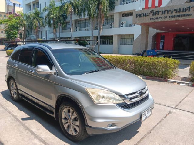 Honda CR-V 2010 2.0 E 4WD Utility-car เบนซิน LPG เกียร์อัตโนมัติ บรอนซ์เงิน รูปที่ 3
