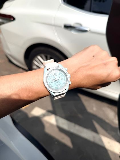 นาฬิกา Omega x swatch Watch MOONSWATCH "Mission To Pluto “quartz” สินค้า สภาพสะสม  รูปที่ 10