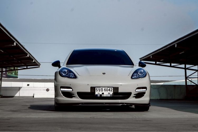 Porsche Cayenne 2012 3.0 E-Hybrid 4WD Utility-car ไฮบริด ไม่ติดแก๊ส เกียร์อัตโนมัติ เทา รูปที่ 4
