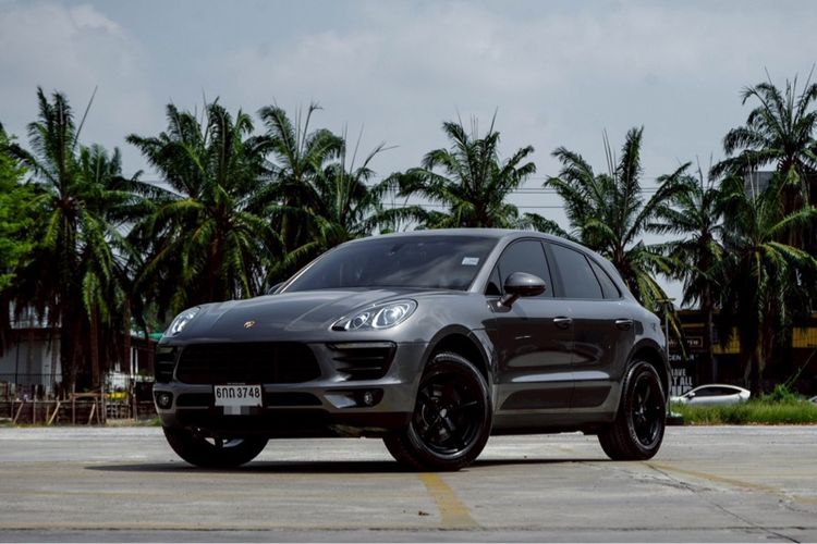 Porsche Macan 2017 2.0 4WD Utility-car เบนซิน ไม่ติดแก๊ส เกียร์อัตโนมัติ เทา รูปที่ 4