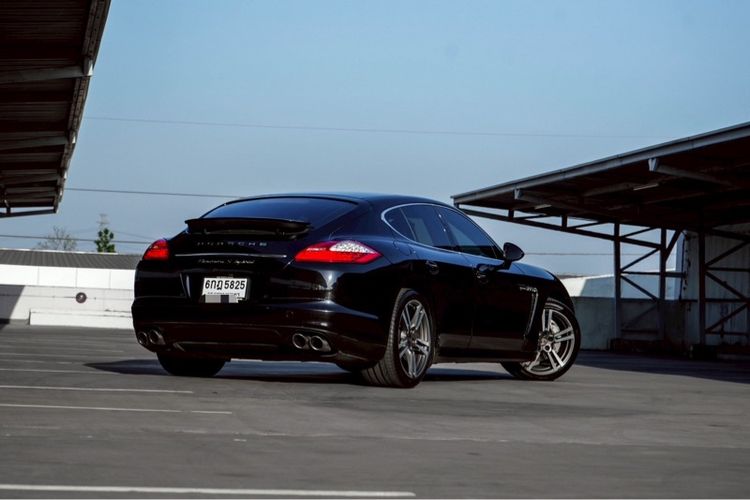 Porsche Panamera 2013 3.0 S E-Hybrid Utility-car ไฮบริด ไม่ติดแก๊ส เกียร์อัตโนมัติ ดำ รูปที่ 4