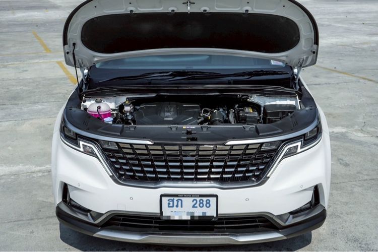 Kia Grand Carnival 2024 2.2 EX Van ดีเซล ไม่ติดแก๊ส เกียร์อัตโนมัติ ขาว รูปที่ 4