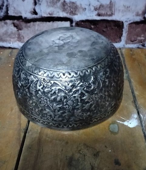 ขันเงินโบราณ (ประกันเงินแท้ 83เปอร์เซ็น)มีvdo ทดสอบกรด