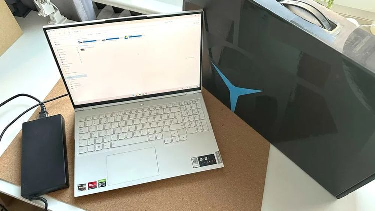วินโดว์ 16 กิกะไบต์ USB ใช่ Lenovo Legion 5 Pro 16ACH6H RTX 3070 Ryzen 7 5800H 16GB SSD 2.5K 165Hz สภาพเหมือนใหม่