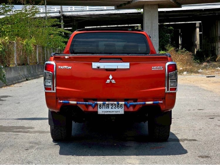 Mitsubishi Triton 2019 2.4 GLS Limited Plus Pickup ดีเซล ไม่ติดแก๊ส เกียร์อัตโนมัติ ส้ม รูปที่ 4
