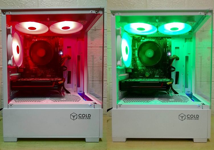 💥 Com ทำงานกราฟิก 3D เล่นเกมส์  💥 CPU RYZEN5 1600X + RX 580 OC 4 GB + RAM 16 GB + SSD 250 GB 💥 รูปที่ 5