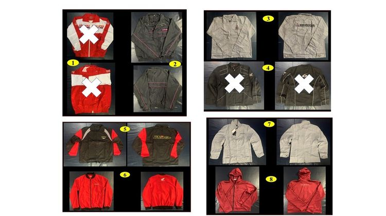 📌📌 💯 ขายเสื้อ Jacket รถจักรยานยนต์ Honda แท้  ในอดีต รุ่นเก่าเก็บสะสม ยังไม่ได้ใช้งาน
