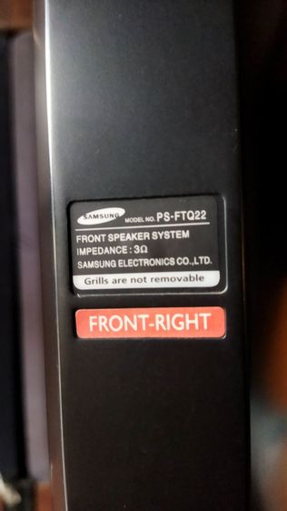 ลำโพง Samsung PS-FTQ22 ขนาดสูง 115 ซม. สวยๆ หน้ากากครบ รูปที่ 6