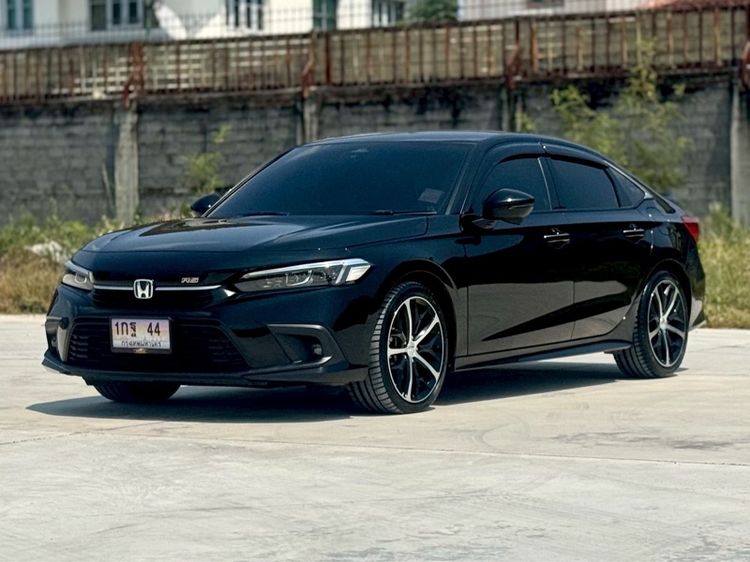 Honda Civic 2023 Sedan เบนซิน ไม่ติดแก๊ส เกียร์อัตโนมัติ ดำ รูปที่ 3