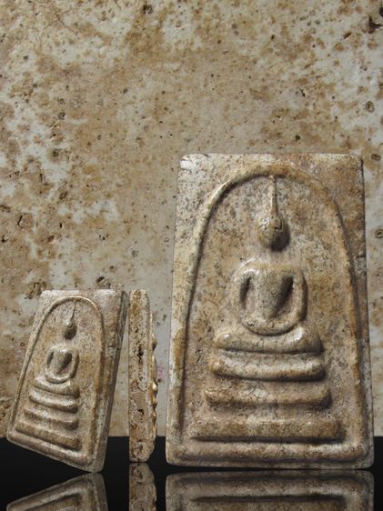 พระสมเด็จ วัดระฆัง พิมพ์ใหญ่ชายจีวรบาง ยุคกลาง