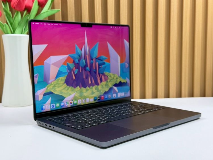 MacBook Pro 14-inch M3Pro 2023 Ram18GB SSD2TB SpaceBlack apple care+ 28 April 2027 รูปที่ 3