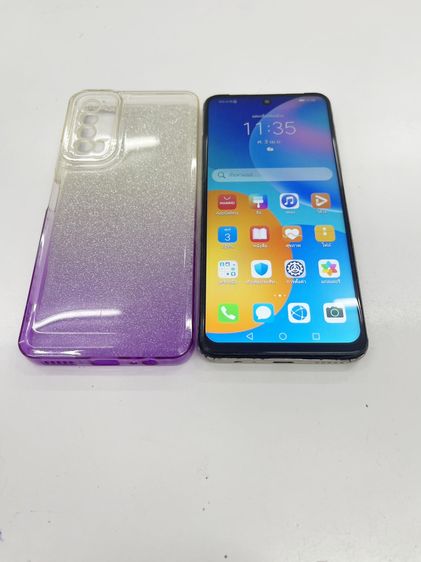 Huawei Y7a 4 128 GB ตามสภาพ สแกนได้ แบตนาน ใช้งานได้ดี ราคาถูกใจ