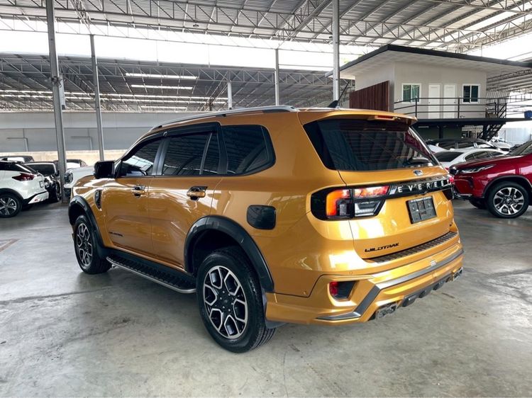 Ford Everest 2024 2.0 Titanium Plus 4WD Utility-car ดีเซล ไม่ติดแก๊ส เกียร์อัตโนมัติ ส้ม รูปที่ 3