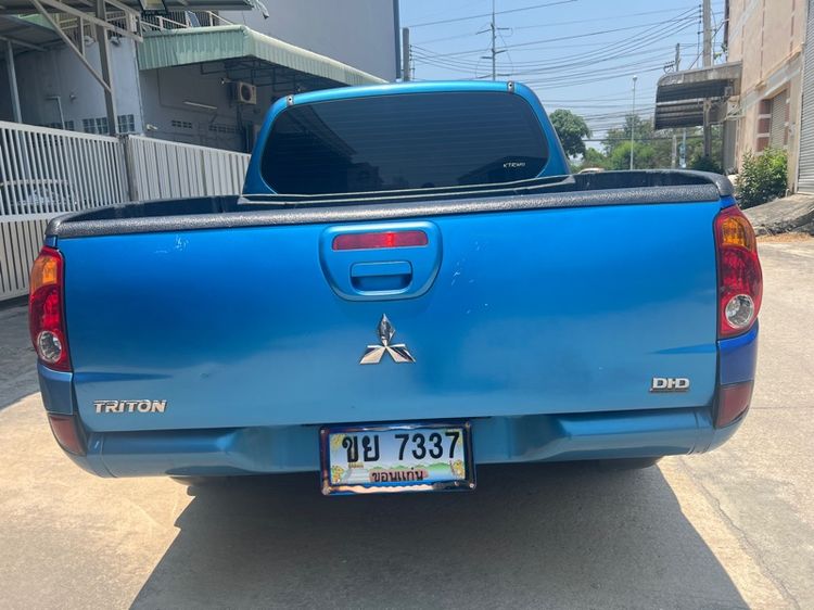 Mitsubishi Triton 2006 2.5 GLX Pickup ดีเซล เกียร์อัตโนมัติ ฟ้า รูปที่ 4