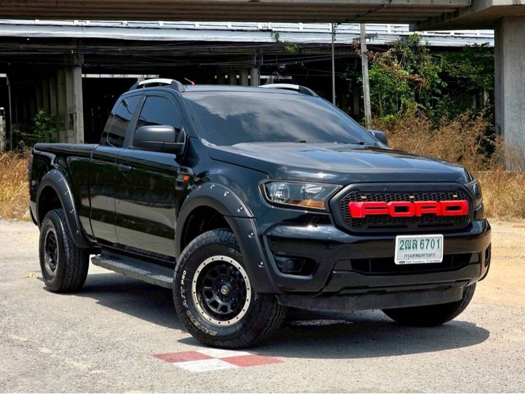 Ford Ranger 2019 2.2 XLS Pickup ดีเซล ไม่ติดแก๊ส เกียร์ธรรมดา ดำ รูปที่ 2
