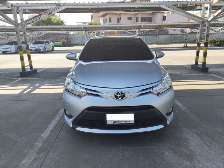 Toyota Vios 2015 1.5 E Sedan เบนซิน ไม่ติดแก๊ส เกียร์อัตโนมัติ บรอนซ์เงิน รูปที่ 3
