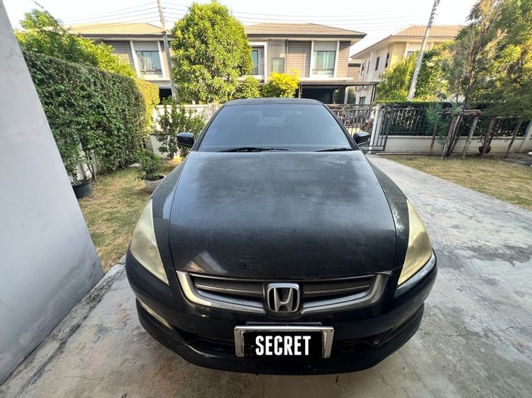 รถ Honda Accord 2.4 E i-VTEC สี ดำ