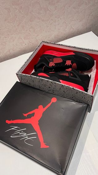 Air Jordan 4 Retro Red Thunder Size EU43 รูปที่ 2