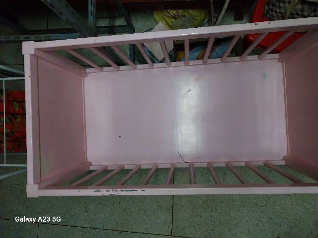 เตียงเด็กอ่อน ชมพู รูปที่ 2