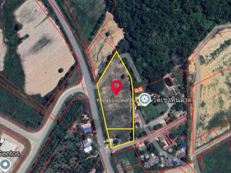 โอกาสลงทุนทำเล ที่ดิน 8 ไร่เศษ ติดถนน 3241 ตรงข้ามทางเข้านิคมฯ WHA Chonburi 2