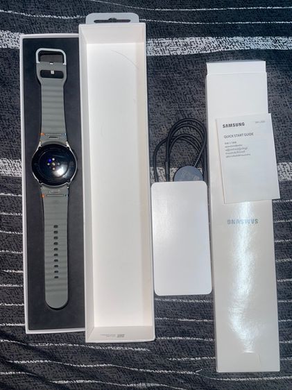 ดำ ซิลิโคน  Samsung Galaxy Watch7 40mm 