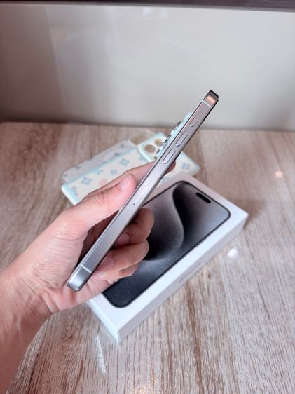 Iphone 15 Pro Max 256gb สี White Titanium รูปที่ 4