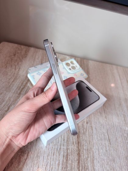 Iphone 15 Pro Max 256gb สี White Titanium รูปที่ 3