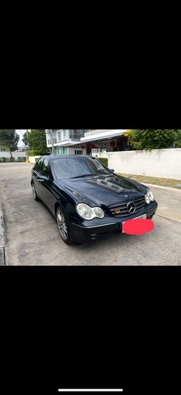 รถ Mercedes-Benz C-Class C200 สี น้ำเงิน