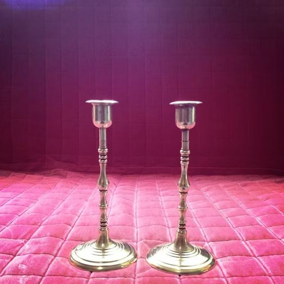 อื่นๆ เชิงเทียนทองเหลือแท้