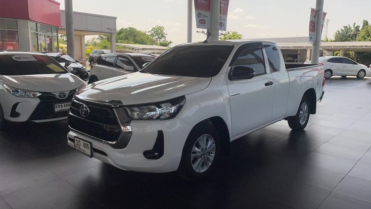 Toyota Hilux Revo 2024 2.4 Z Edition Entry Pickup ดีเซล ไม่ติดแก๊ส เกียร์ธรรมดา ขาว รูปที่ 2