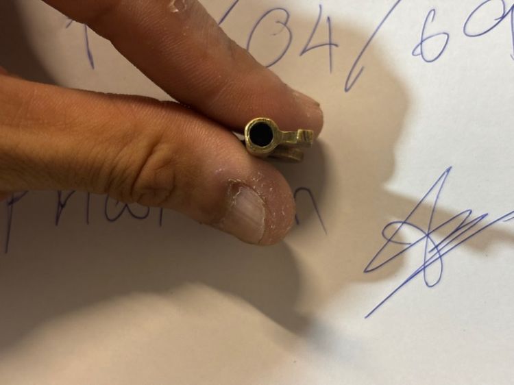 กุญแจรถไฟเก่ารฟประจำตัวพขร.ทองเหลืองสั่งหล่อรุ่นเก่าแท้ รูปที่ 3