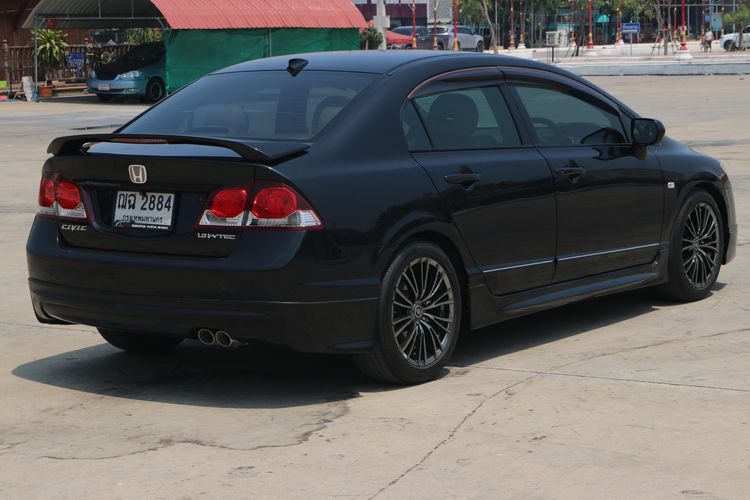Honda Civic 2008 1.8 S i-VTEC Sedan เบนซิน ไม่ติดแก๊ส เกียร์อัตโนมัติ ดำ รูปที่ 4