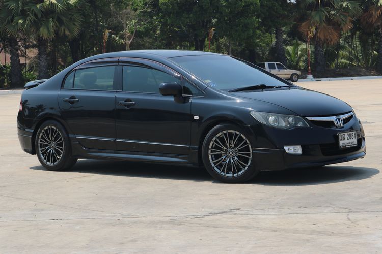 Honda Civic 2008 1.8 S i-VTEC Sedan เบนซิน ไม่ติดแก๊ส เกียร์อัตโนมัติ ดำ รูปที่ 2