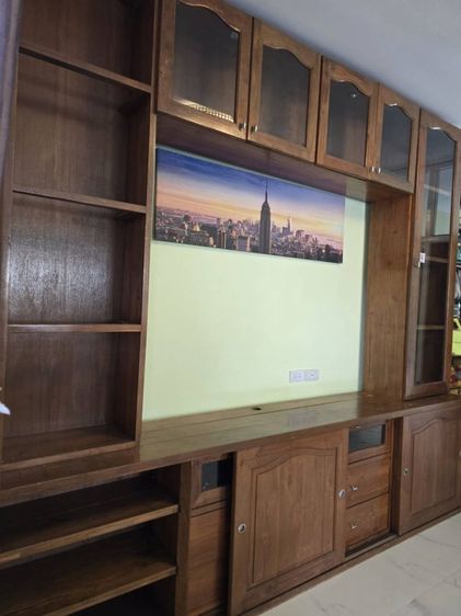 ตู้โชว์ไม้สัก รูปที่ 2