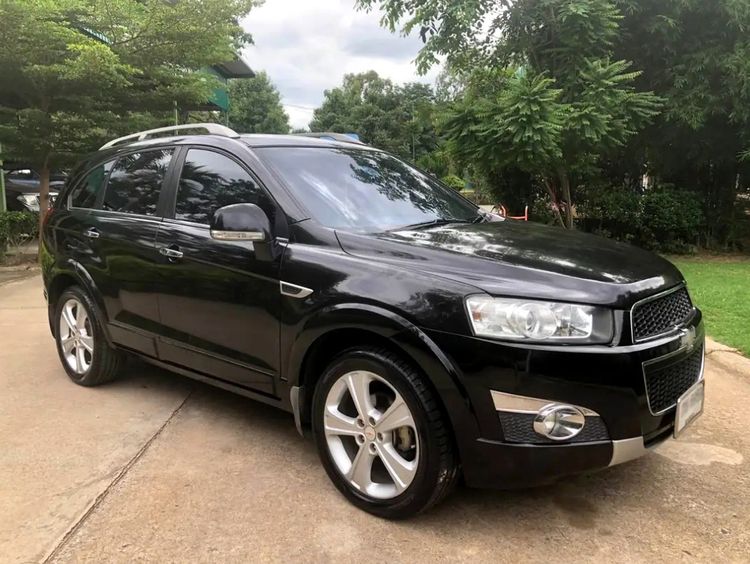 Chevrolet Captiva 2012 2.4 LTZ 4WD Utility-car เบนซิน ไม่ติดแก๊ส เกียร์อัตโนมัติ ดำ รูปที่ 3