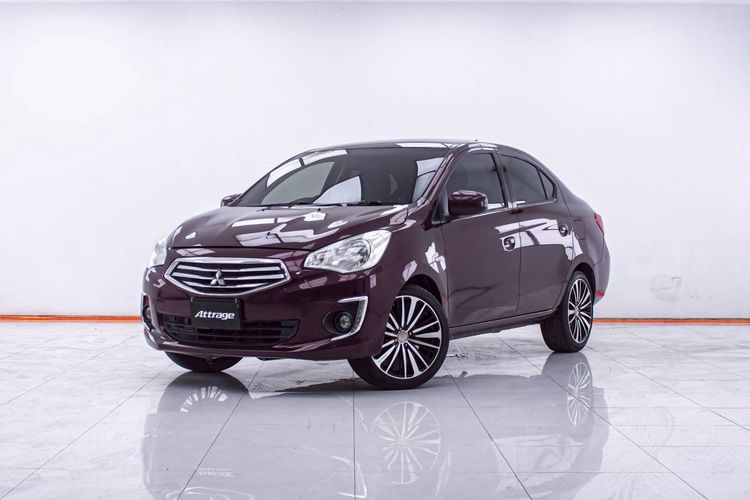 รถ Mitsubishi Attrage 1.2 GLX สี แดง