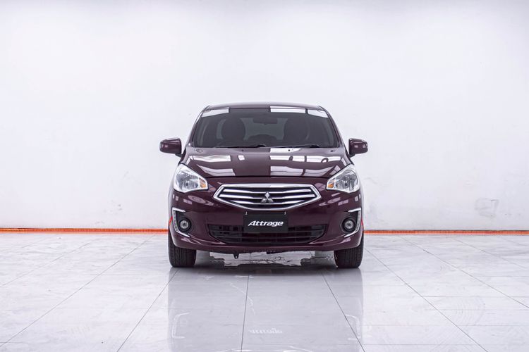 Mitsubishi Attrage 2018 1.2 GLX Sedan เบนซิน ไม่ติดแก๊ส เกียร์อัตโนมัติ แดง รูปที่ 4