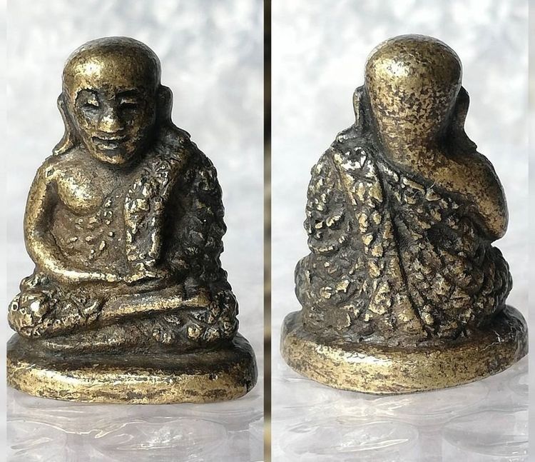 หล่อหลวงพ่อเงิน วัดบางคลาน พิจิตร พิมพ์นิยมคละเนื้อคละพิมพ์ รูปที่ 10