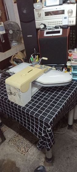 เตารีดกดทับ  SINGER. รุ่น ไอน้ำ steam   รูปที่ 6