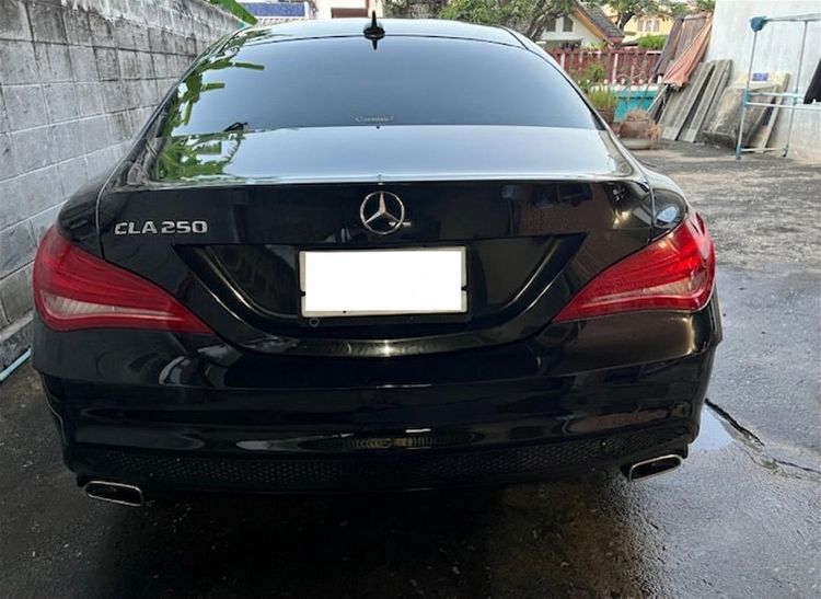 Mercedes-Benz CLA-Class 2016 CLA250 AMG Sedan เบนซิน ไม่ติดแก๊ส เกียร์อัตโนมัติ ดำ รูปที่ 2