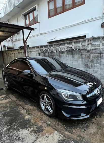 Mercedes-Benz CLA-Class 2016 CLA250 AMG Sedan เบนซิน ไม่ติดแก๊ส เกียร์อัตโนมัติ ดำ รูปที่ 3