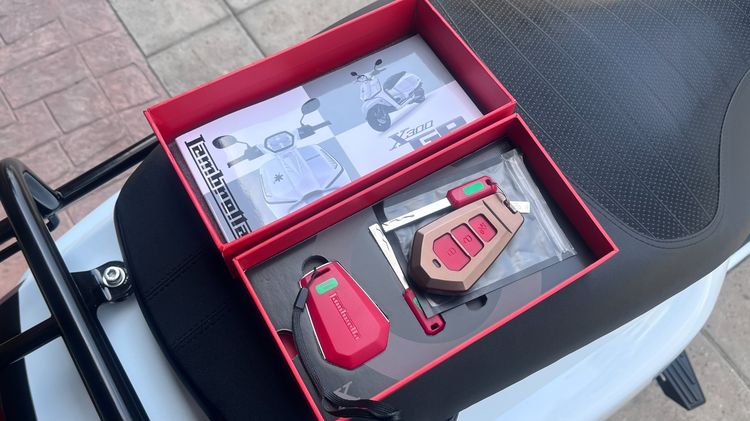 Lambretta X300 GP ปี 25 ไมล์ 263 km. รูปที่ 4